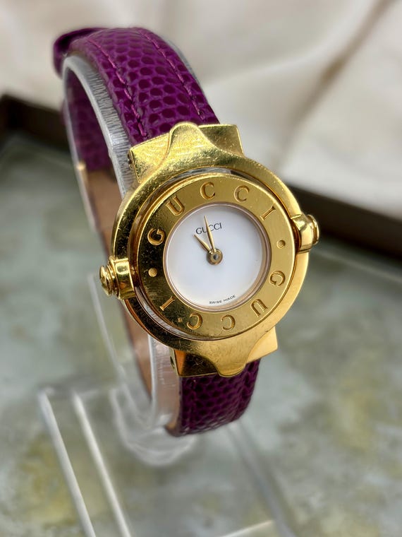 ✿GUCCIグッチ 6600レディース腕時計 美品✿ 100% Authentic Gucci 6600L Watch Gold Plated Women's Vintage Swiss
