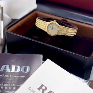 100% Authentic Rado Gold Tone Women’s Vintage Watch