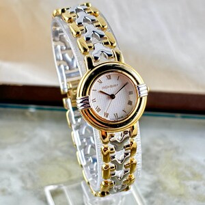 100% Authentic Yves Saint Laurent YSL Watch Gold Tone Women’s Vintage