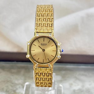 100% Authentic Rado Gold Tone Women’s Vintage Watch
