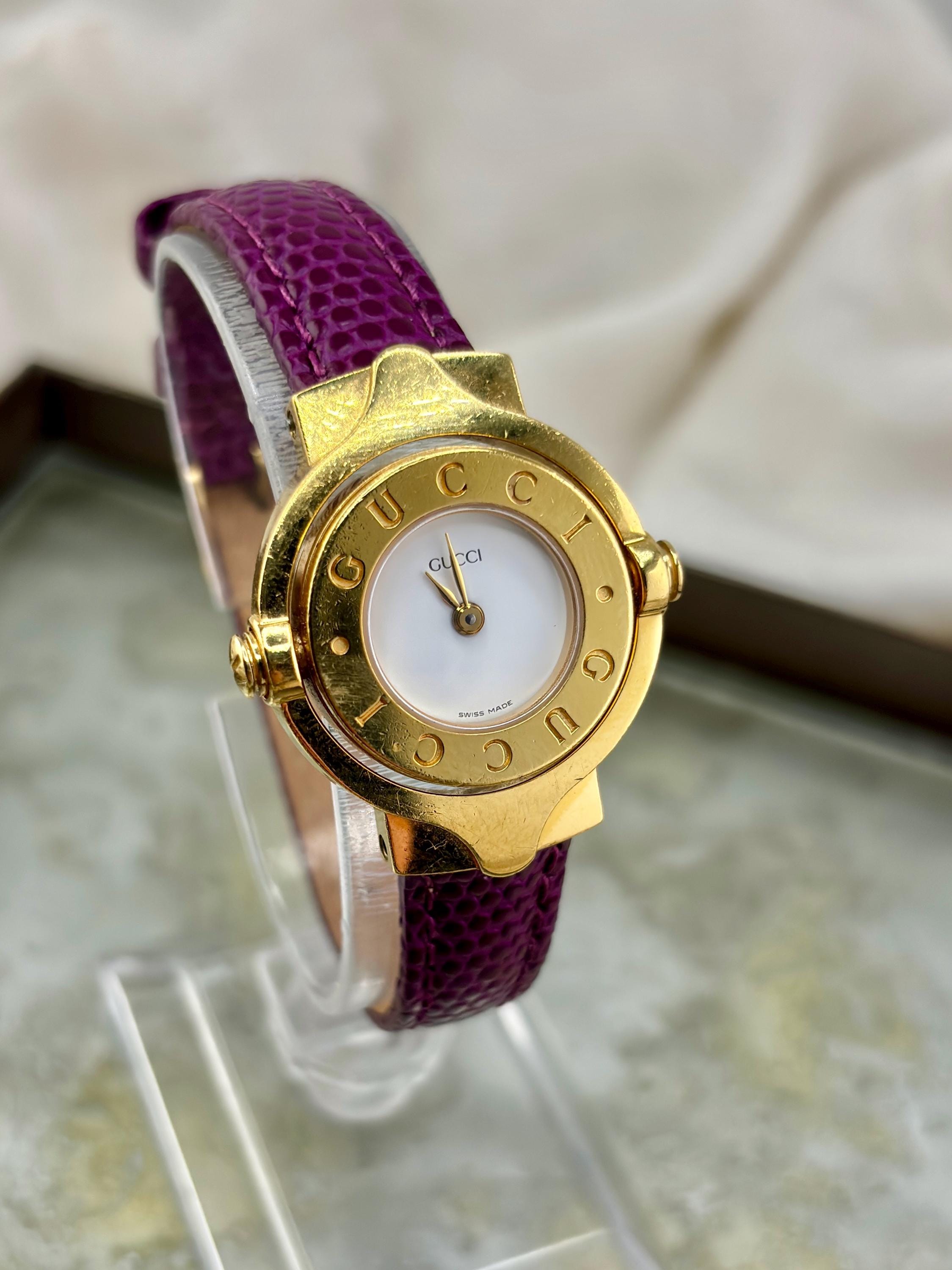 100% Authentic Gucci 6600L Watch Gold Plated Women's Vintage Swiss