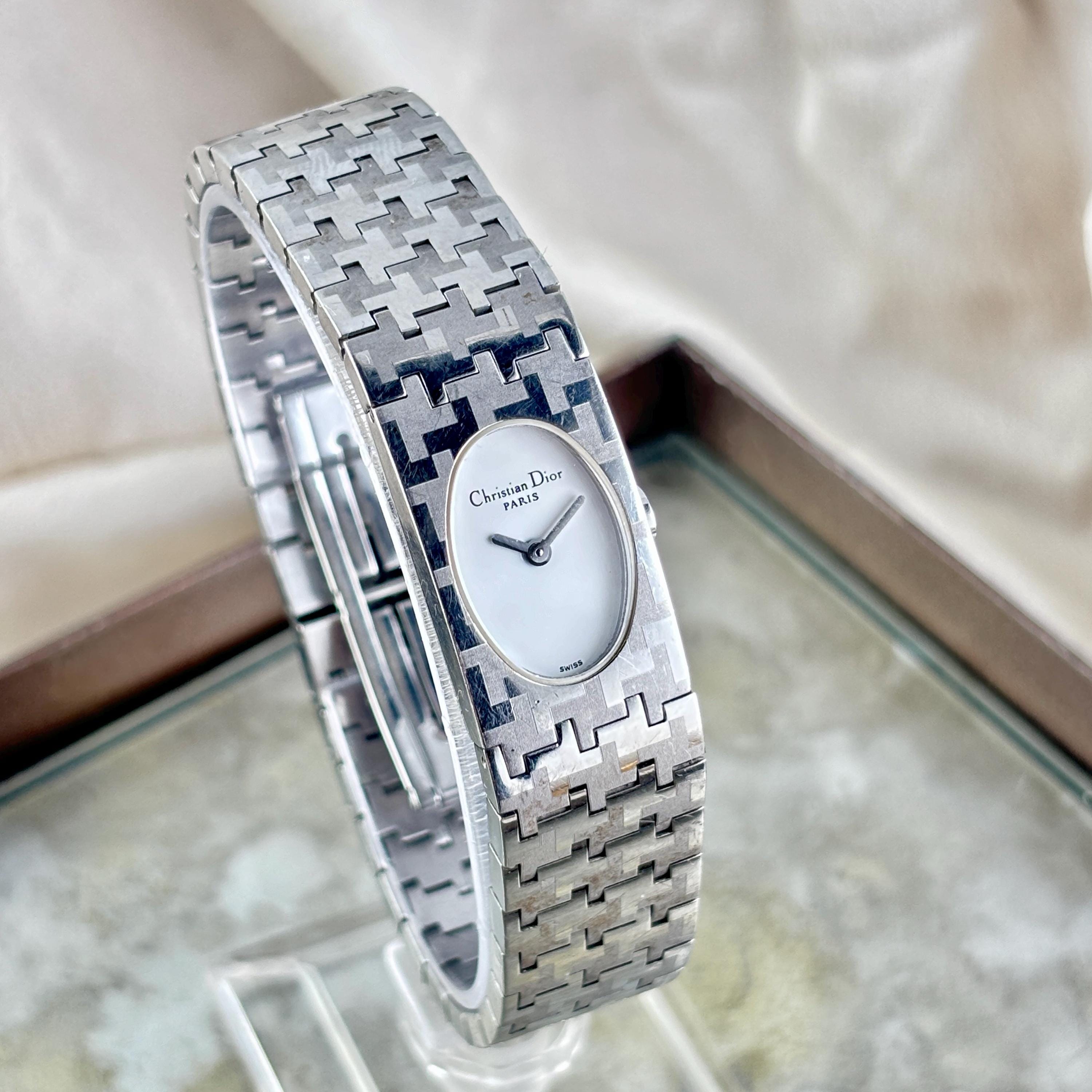 100% Authentic Christian Dior Watch Miss Dior Gold Tone Women's