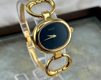 Vintage Gucci 6800L Quartz Watch With Bamboo Bracelet - Etsy Canada