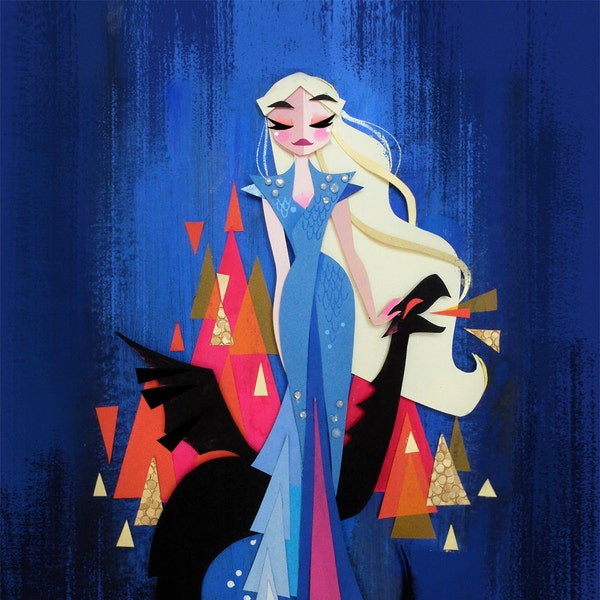 Mother of Dragons Print