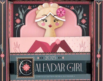 2025 Calendar Girl #167 of 500 - Blonde with Flower