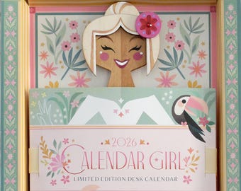 2026 Calendar Girl #242 of 300 - Blonde with Flower