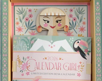 2026 Calendar Girl #237 of 300 - Blonde with Earrings