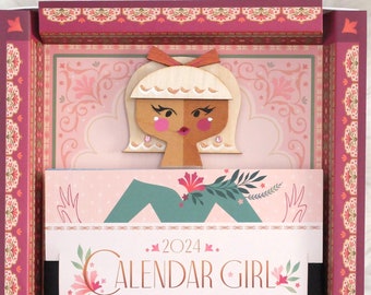 2024 Calendar Girl #457 of 500 - Blonde with Bow