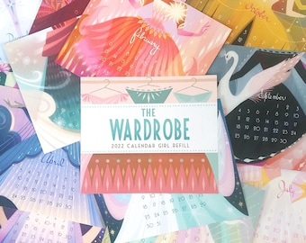 2022 Calendar Girl Wardrobe Refill Pack - GIRL NOT INCLUDED
