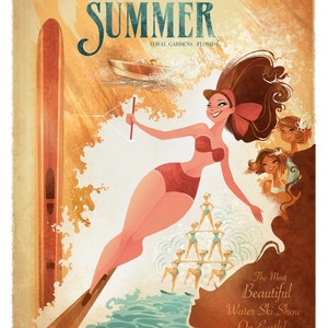 Estampa Meninas do Verão