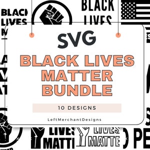 Black Lives Matter SVG Pack - Digital Prints