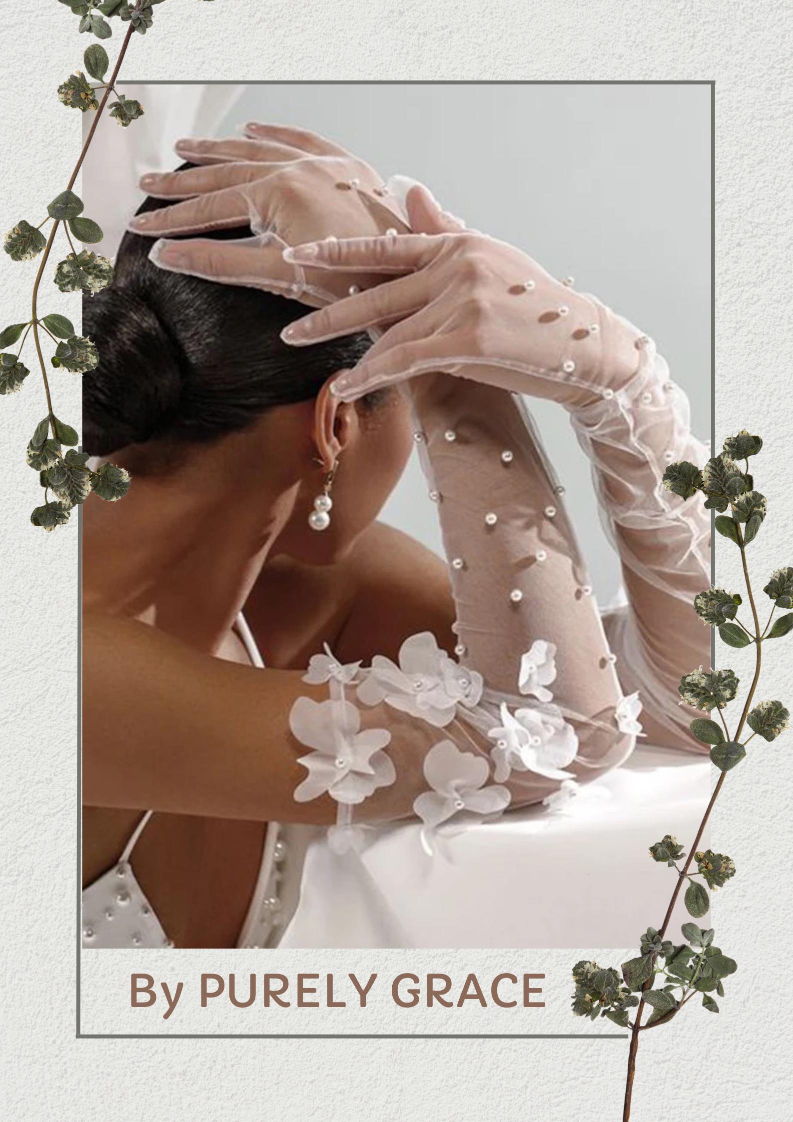Gants Longs Soirée En Satin Stretch - Coude - Pour Mariage, Opéra, Soirée élégante