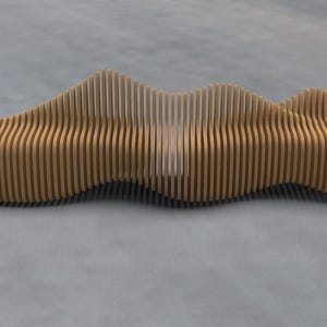 Parametric Style Bench - Etsy