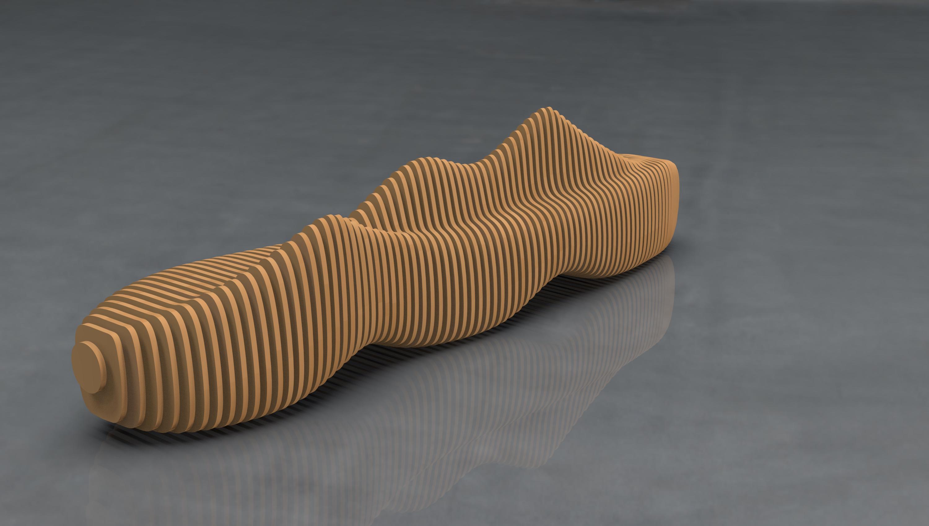 Parametric Style Bench - Etsy