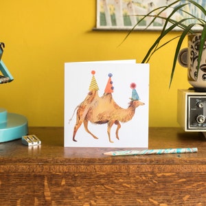 Party Camel Birthday Card image 1