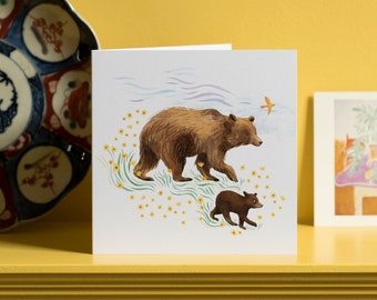 Cartes de voeux ours errants