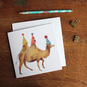 Carte d'anniversaire chameau image 4