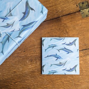 Dancing Dolphins Luxury Gift Wrap Pack 100% Recycled Wrapping Paper image 9