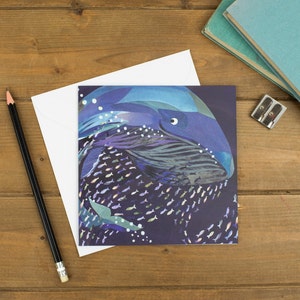 Carte de vœux Baleine d’un temps image 1
