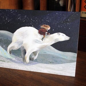 Carte de voeux Polar Night Ride image 2
