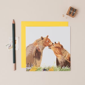 Bears Together Greetings Card image 1