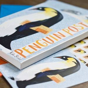 Ensemble de papeterie Penguin Post pour enfants