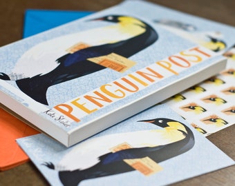 Children's Penguin Post Stationery Set