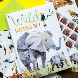 Wildes Schreibset für Kinder