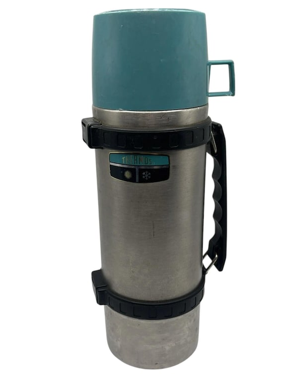 Vintage King Seeley Thermos Quart Stainless Steel Vacuum Bottle