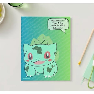 001 Bulbasaur Poster-A: First Choice