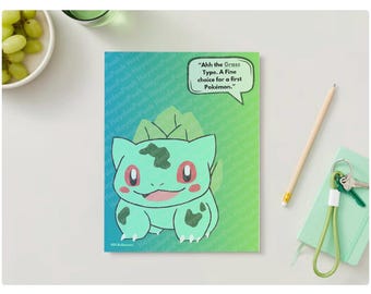 001 Bulbasaur Poster-A: First Choice
