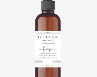 Avocado Oil 100% Pure – Hydrating & Versatile for Skincare and Haircare