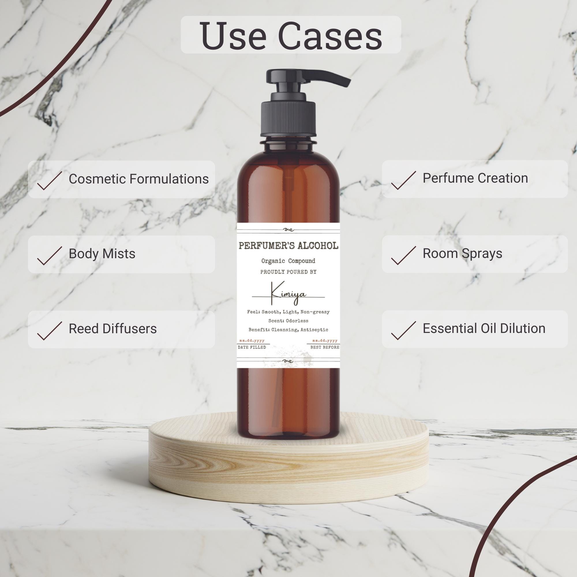 Perfumer's Alcohol DIY Fragrance Solvent for Crafting Custom