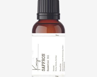 Pure Saffron Essential Oil: Luxurious Aroma for Skincare & Aromatherapy