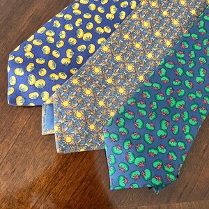 【未使用】HERMES エルメス　ネクタイ　グリーン　スイーツ　プリントタイ Hermes Green Tie - Etsy