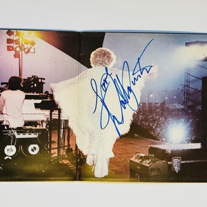 Dolly Parton Vinyl Cover Autographed With COA