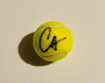 カルロス・アルカラス直筆サイン入りウィルソンUSオープンテニスボール