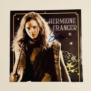 Emma watson signed - Etsy 日本