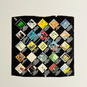 Bono & The Edge Autographed Vinyl Inner Pouch With COA