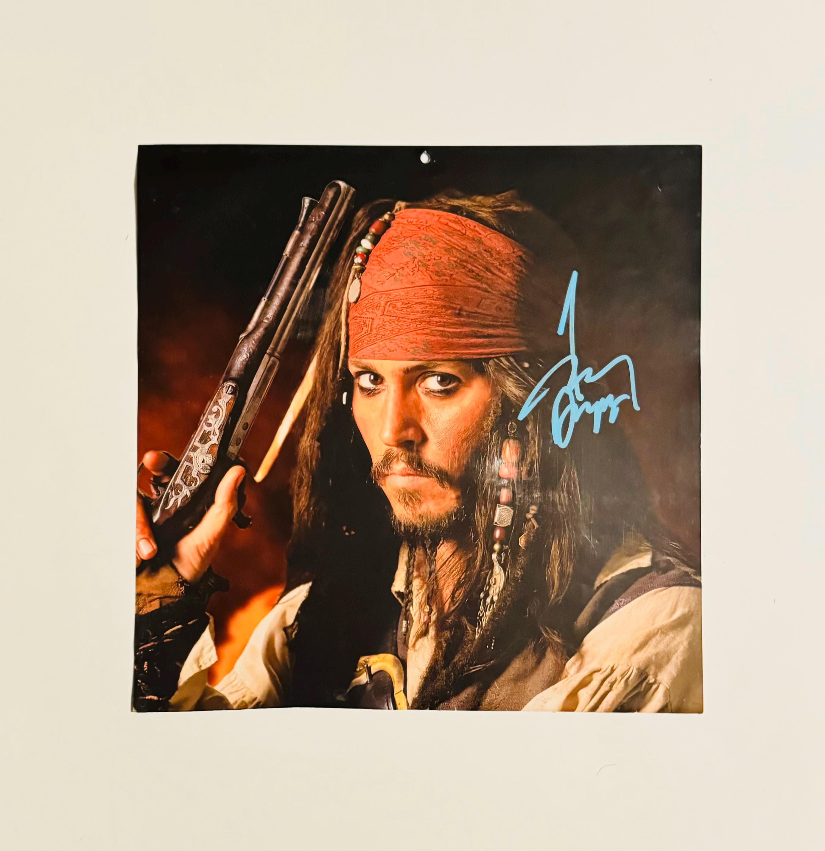 Johnny depp signed - Etsy 日本