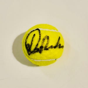 Rafael Nadal Wimbledon Tennis Ball Autographed With COA
