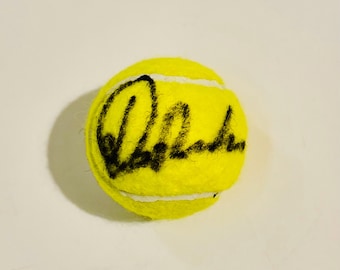 Rafael Nadal Wimbledon Tennis Ball Autographed With COA