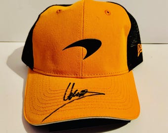 Lando Norris F1 Autographed McLaren Cap With COA