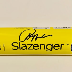Rafael Nadal Wimbledon Tennis Ball Tube Autographed With COA