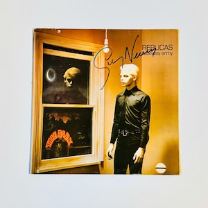 Gary Numan Tubeway Army Replicas Vinyl Cover Autographed With COA