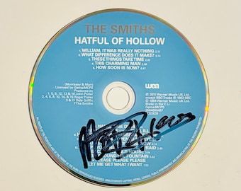The Smiths Hatful of Hollow Autographed Limited Edition Blue