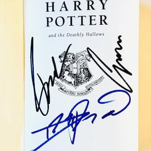 Jk rowling signed - Etsy 日本