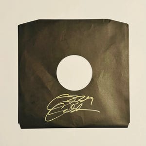 Ozzy Osbourne Black Vinyl Inner With COA