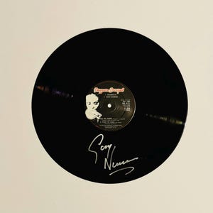 Gary Numan Autographed Vinyl With COA