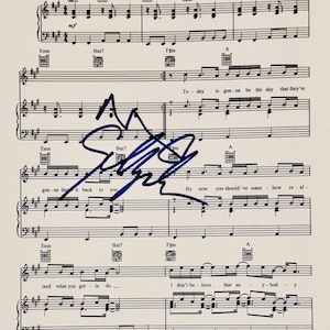 Noel gallagher autograph - Etsy 日本